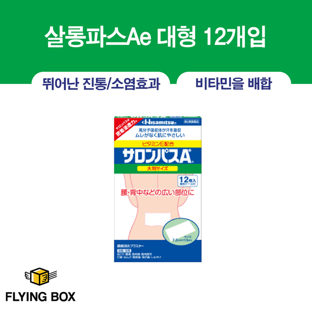국민 파스:: 샤론파스 Ae 대형 12매